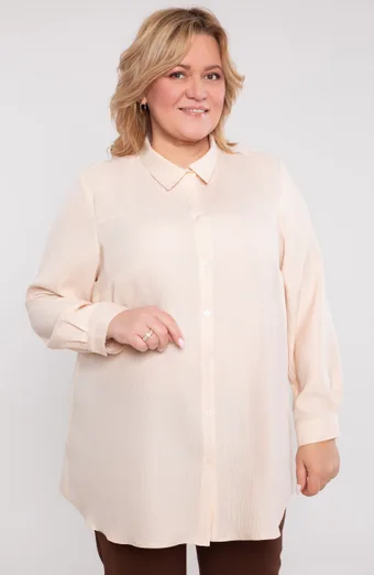 Meresinine valgete täppidega pluus
