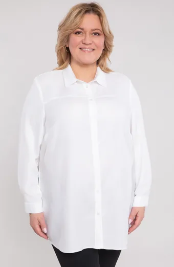 Meresinine valgete täppidega pluus