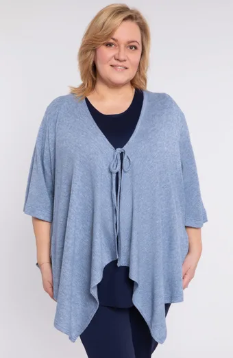 Pööratav tumesinine vest